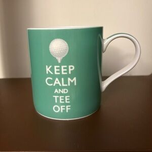 Keep Calm and Tee Off Golf Mug